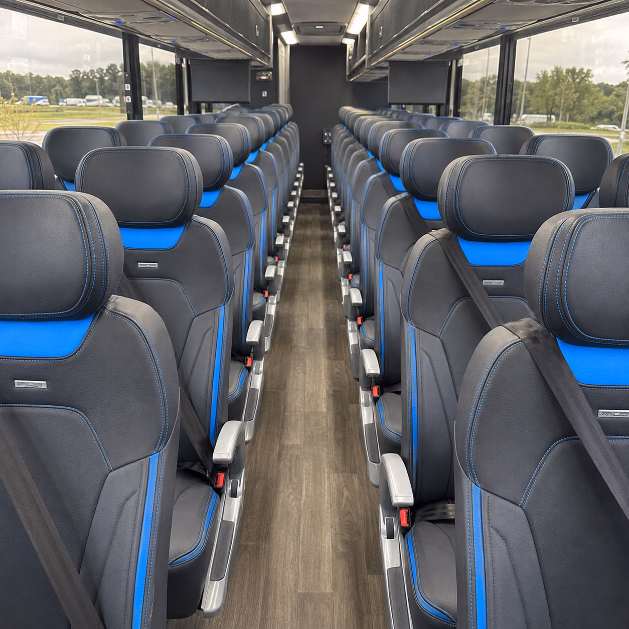 long distance bus rentals for youth sports teams and school groups in south fulton