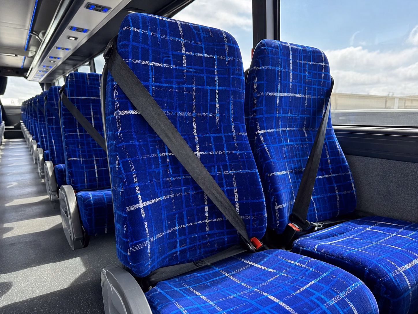mableton charter bus interior gallery